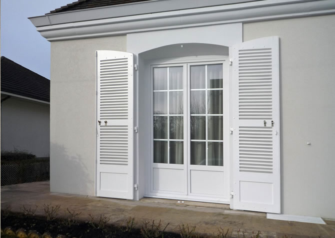 fenetre pvc blanche