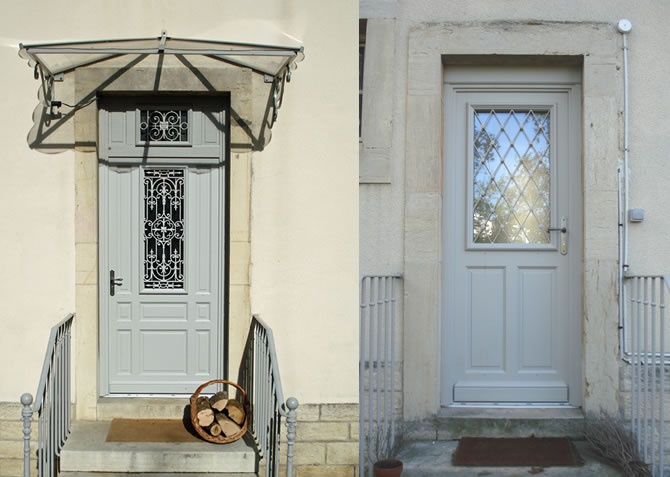 Porte d'entrée rénovation