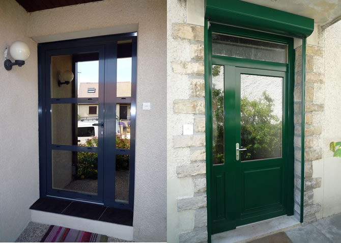 porte de garage pvc