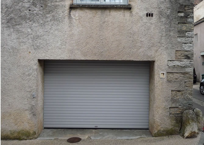 Porte de garage enroulement