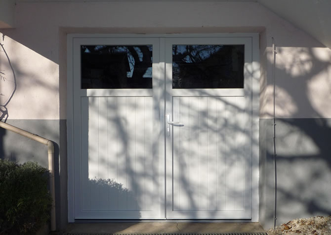 porte de garage pvc
